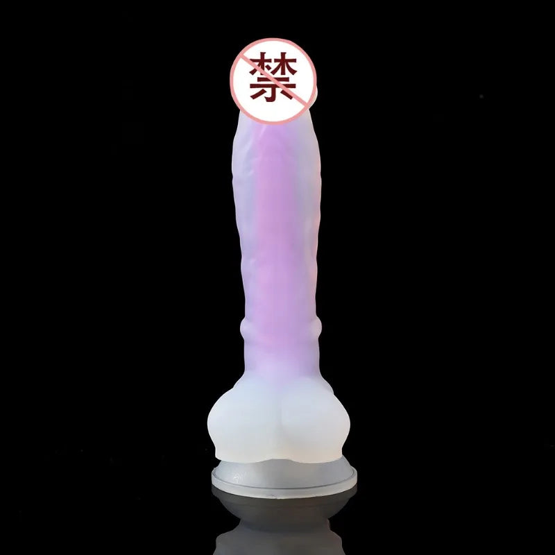 Colorful Glowing Realistic Dildos