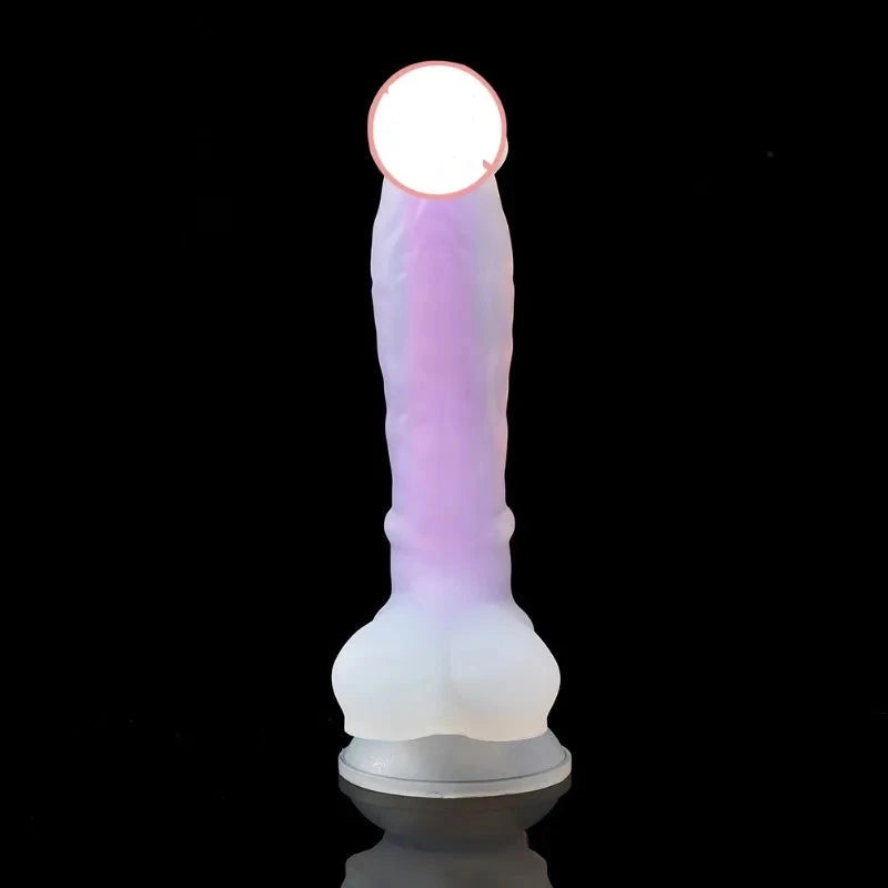 Colorful Glowing Realistic Dildos