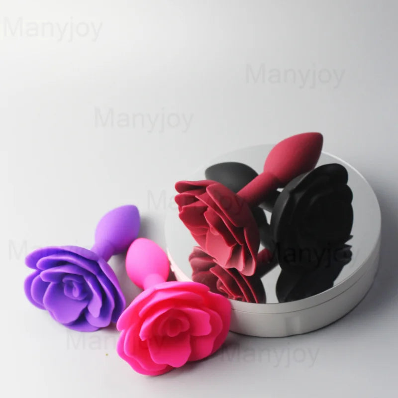 Flower Shape Soft Silicone Butt Plug