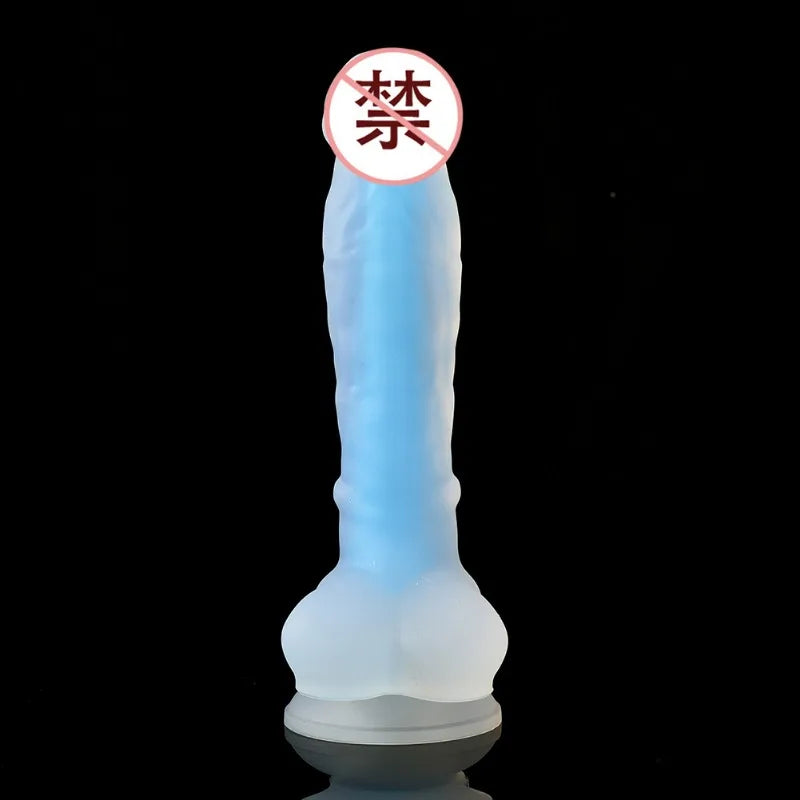 Colorful Glowing Realistic Dildos
