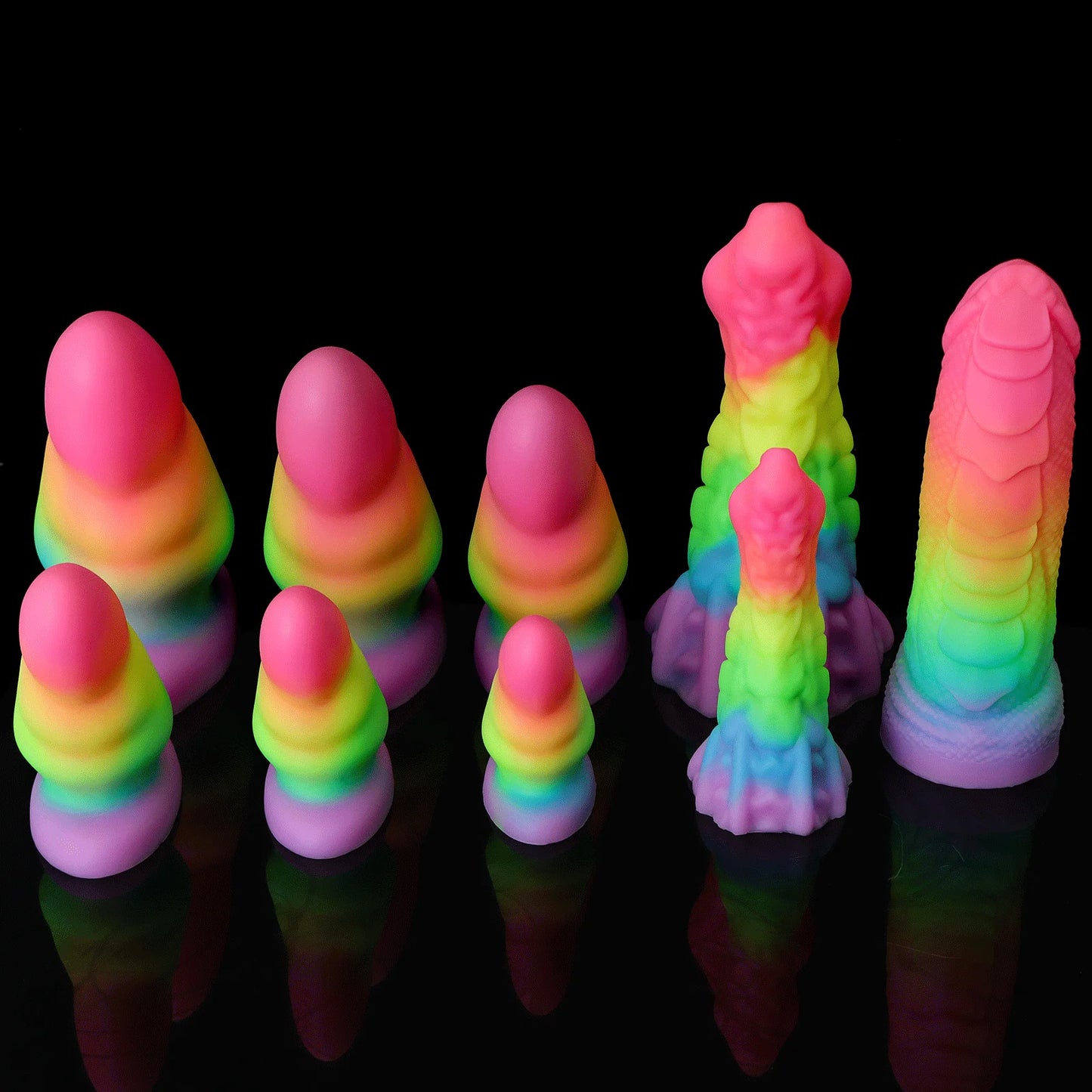 Colorful Plug Anal Butt Plug/ Dildo