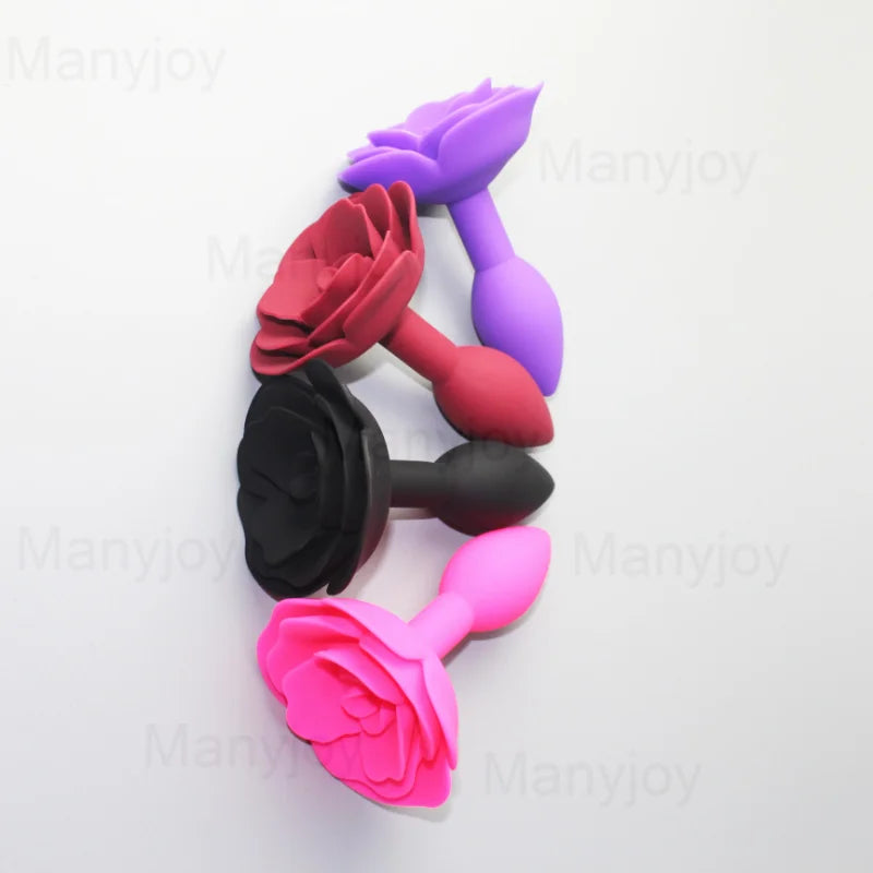 Flower Shape Soft Silicone Butt Plug