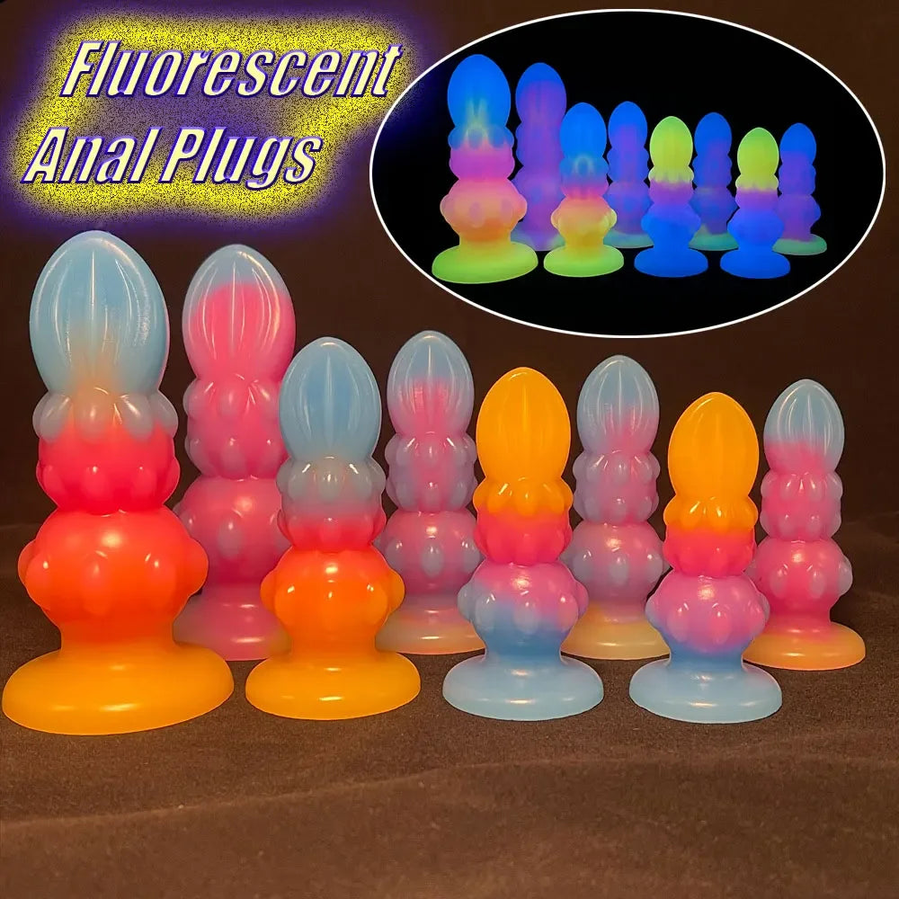 Fluorescent Anal Plugs