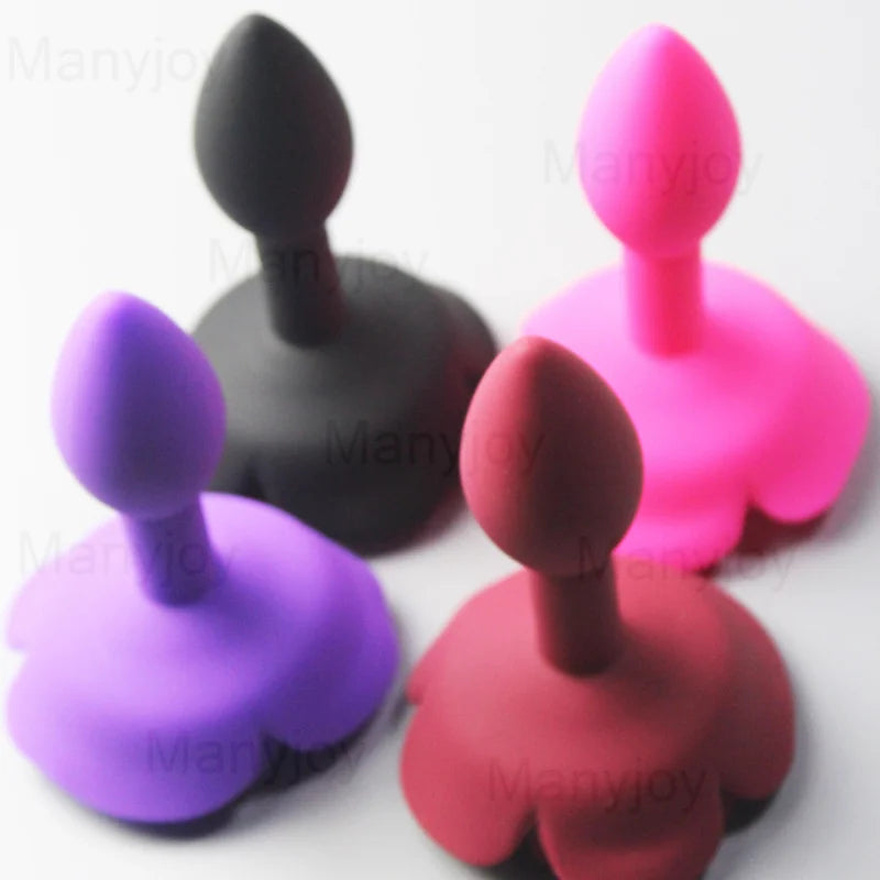 Flower Shape Soft Silicone Butt Plug