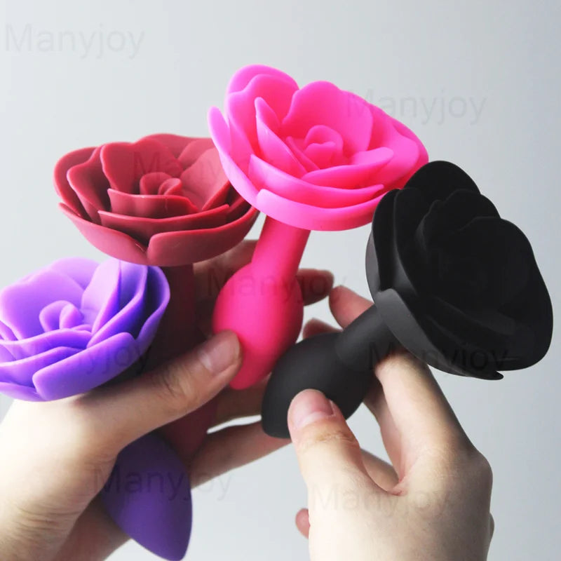 Flower Shape Soft Silicone Butt Plug