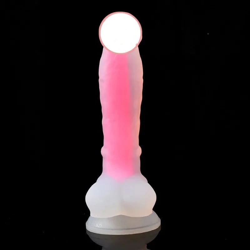 Colorful Glowing Realistic Dildos