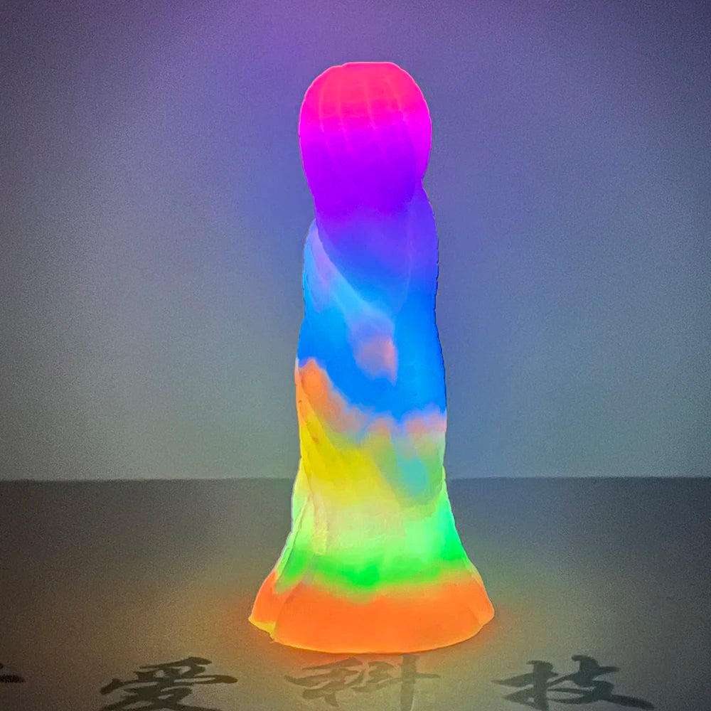 Luminous Glow Dark Mini Dildo With Suction Cup