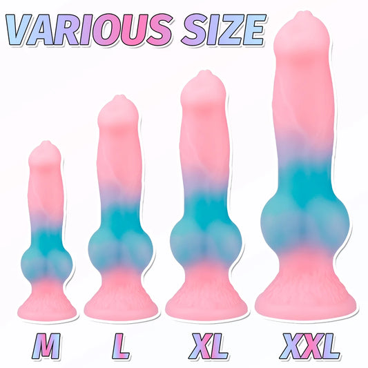 Soft Glow In The Dark Penis with Suction Cup