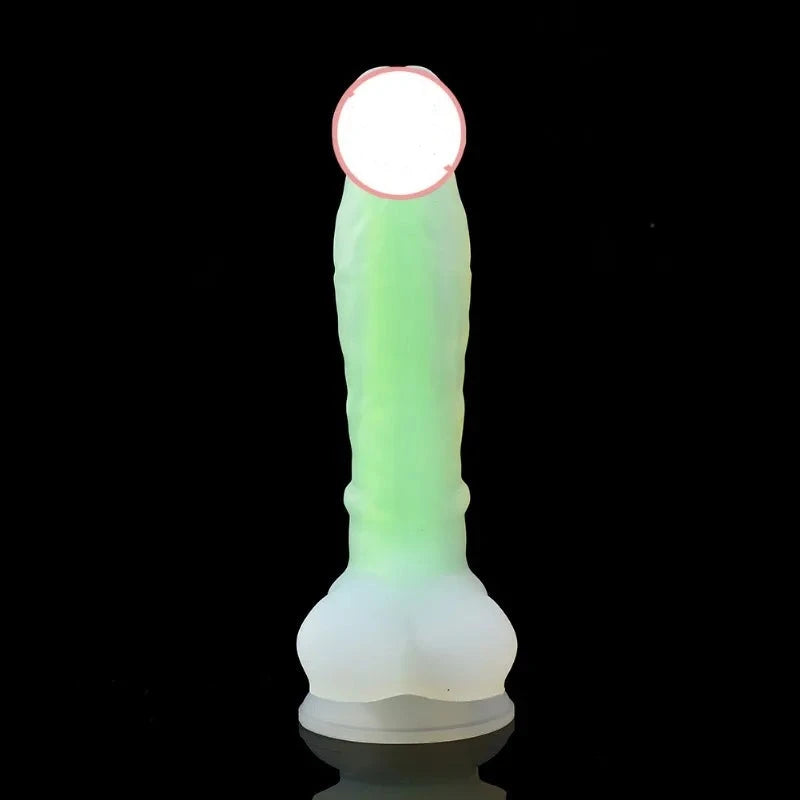 Colorful Glowing Realistic Dildos